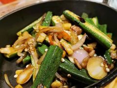 炒秋葵-小大董·烤鸭(五棵松店)