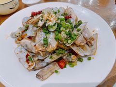 葱油蛏子-洲晓鲜·舟山海鲜大排档(朱家尖风景区店)