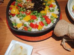 野生牛肝菌火腿洋芋焖饭-云海肴·汽锅鸡·云南菜(高德置地店)