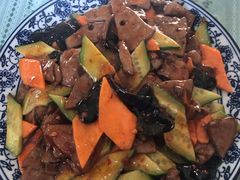 鱼香肝尖-北大地皖峰饭馆