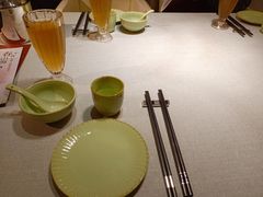 餐具摆设-悦融·京鲁菜·露台花园(安定门店)
