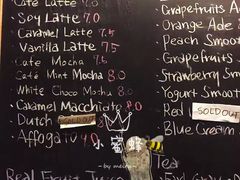 菜单-咖啡王子一号店