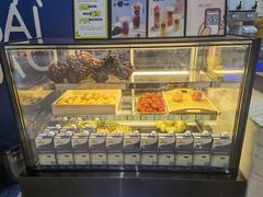 面包甜点陈列柜-茶百道(铜梁万达广场店)