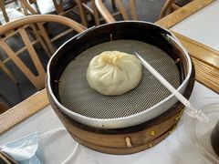 吸管蟹黄汤包-蒋家桥饺面店(奥邦店)