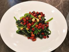 果仁菠菜-李记饺子·熏酱东北菜(欢乐谷店)