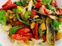火爆肥肠拌面-杨记跷脚牛肉面(下元店)