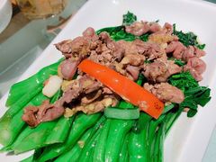 菜心炒鸽杂-大鸽饭(北京路店)