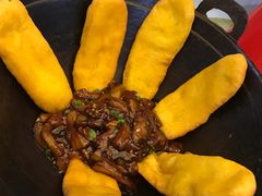 地锅茄子-洪福龙虾