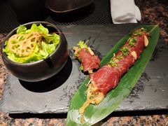 和风薄切生牛肉沙拉-花隐日式怀石料理(万象城购物中心店)