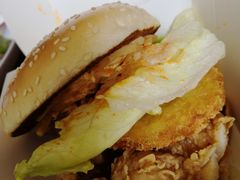 藤椒麻香双层鸡腿堡-肯德基(前门店)