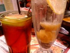 冻柠茶＆咸柠七-沙嗲王(加拿芬店)