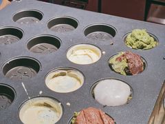 黑金抹茶麻薯-拾烧·古法手作车轮饼(西直门凯德茂店)