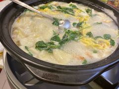 鸡汤金花菜面疙瘩-好福记饭店(红梅公园店)