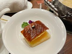 鱼籽酱脆皮鹅-揽季锅物会.福建黄鱼.海鲜姿造(五四路店)