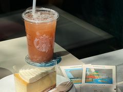 冰摇桃桃乌龙茶-星巴克(西湖天地店)