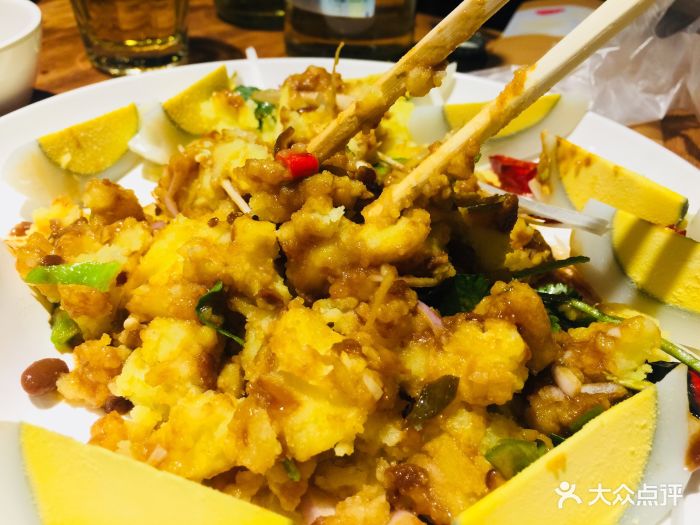 鹅蛋拌土豆