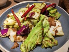 干椒牛心菜-云海肴·汽锅鸡·云南菜(广安门天虹店)