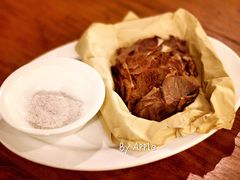 古法盐蘸牛肉-老头儿油爆虾(星光一期店)