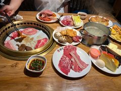 -韩京炭火烤肉自助料理(柯桥万达店)