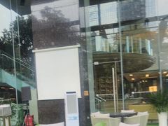 -深圳温德姆至尊酒店·大堂吧·户外花园