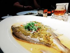 雪菜蒸野生大黄鱼-麟1929(外滩店)