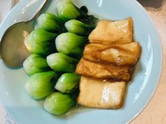 菜心扒豆腐-浙江西子宾馆·牡丹厅