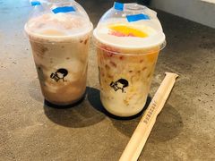 爆芋泥波波冰-喜茶(东莞汇一城店)