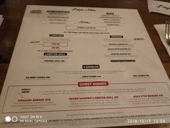 菜单-Burger & Lobster(Dean Street)