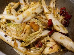 豆豉娃娃菜-绿茶餐厅(西单老佛爷店)