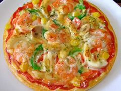 香辣虾仁披萨-爱德堡西餐咖啡吧(北师大店)