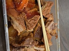 小份双拼＋素菜-细妹五香牛杂(步行街店)