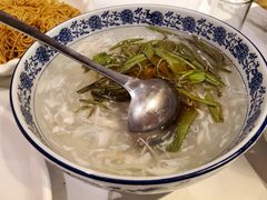 三丝莼菜银鱼羹-老阊门菜馆(山塘街店)
