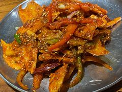 拌牛板筋-原始泥炉烤肉(总店)