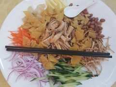 七彩捞起猪肚丝-水乡人家私房菜(逢简店)