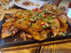 铁板土豆片-老胖串店(浆水泉路店)