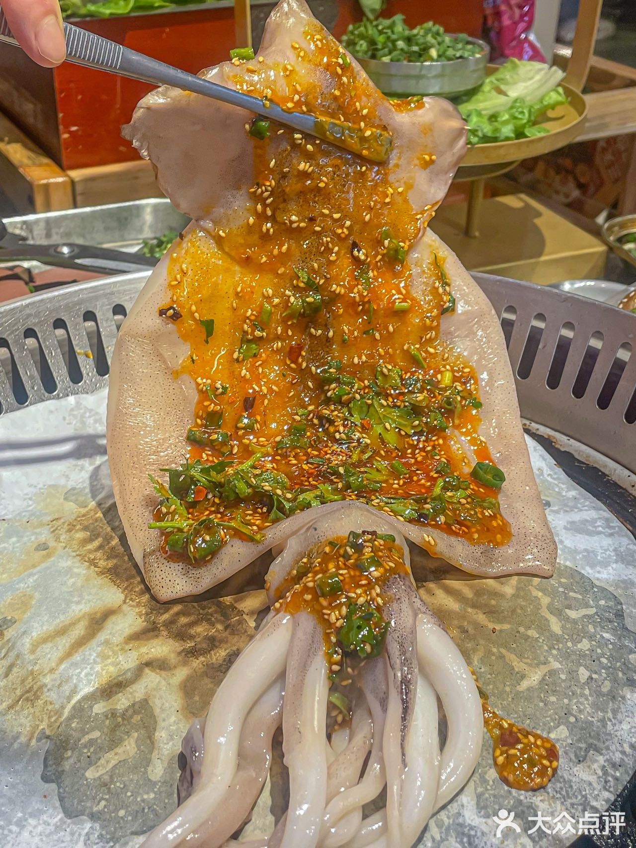 新街口居然还有脸这么大的鱿鱼！🦑🦑