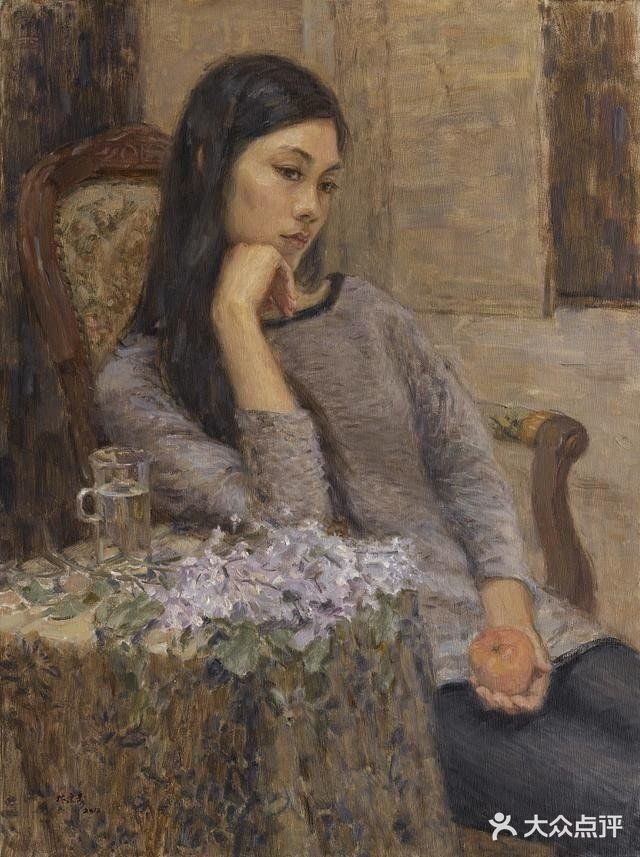 一组中国人物油画作品欣赏💓💓