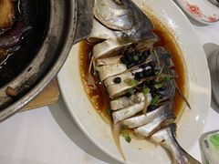 豆豉姜丝蒸风味金鲳鱼-稻香酒家(天河城店)