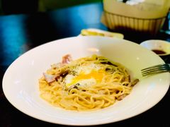 奶油蛋汁意面-TAMATI(巴黎贝甜韩式西餐厅店)