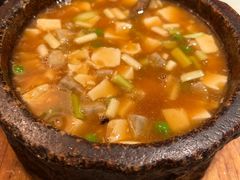 石锅鸡汤豆腐-绿茶餐厅(王府井永宁门店)
