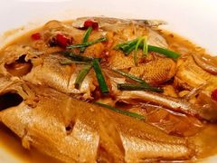 辣烩东海鲜鱼-悦融琥珀·京鲁菜·海味珍品(西单店)