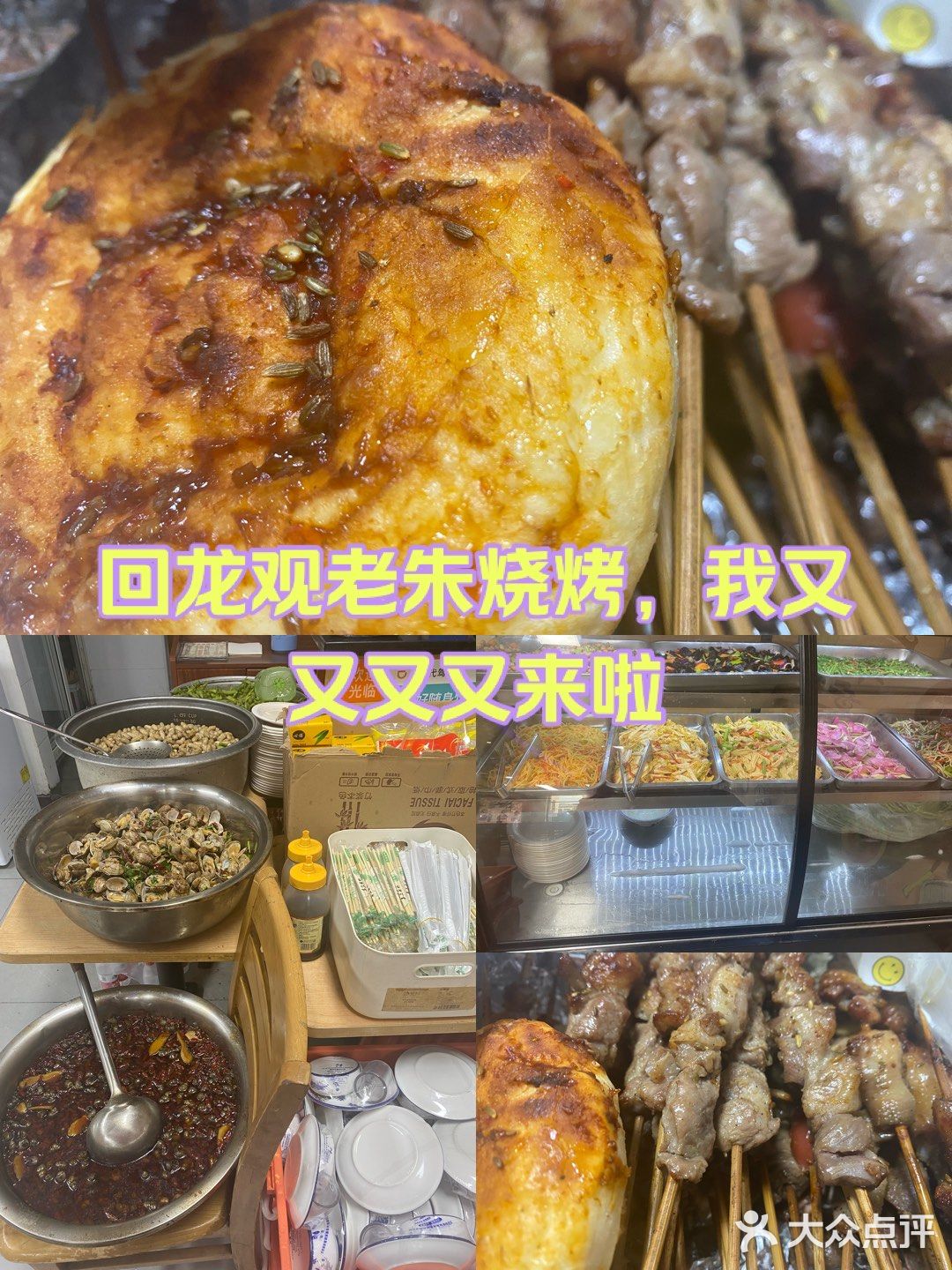 回龙观老朱烧烤，我又又又又来啦！