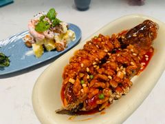 松子鲈鱼-鹿港小镇(悠唐店)