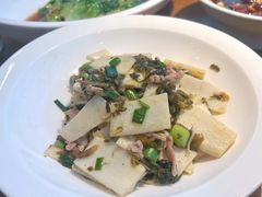 鲜味雪菜炒甜笋-新发现(苏州中心商场店)