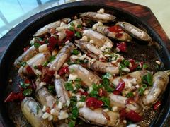 铁板蛏子-松兰山海景大酒店·海鲜中餐厅