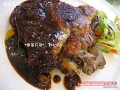 黑椒鸡腿扒-小白桦西餐厅