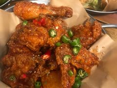 双拼炸鸡-富乐满韩国正宗炸鸡韩国料理(虹泉路店)