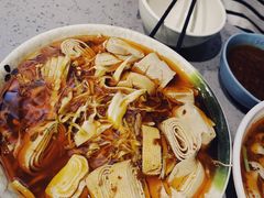 辣汤大头菜和干豆腐-黄牌鸡西刀削面·东北菜馆(深圳总店)