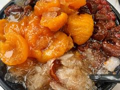 老味杏肉红豆刨冰-小胖老味刨冰