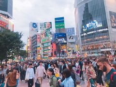 景点-涩谷全向十字路口